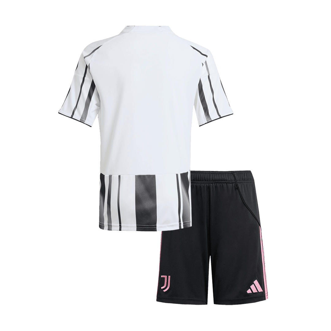 Dziecięcy Zestaw Domowy Juventus (Koszulka+Spodenki) 2025/26 - Topowe Koszulki Pilkarskie Sklep Internetowy