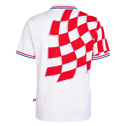 Męska koszulka Chorwacji domowa Retro - Mundial 1998