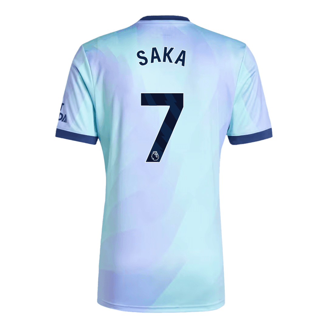 Koszulka Arsenal trzecia wyjazdowa 2024/25 SAKA #7 - Topowe Koszulki Pilkarskie Sklep Internetowy