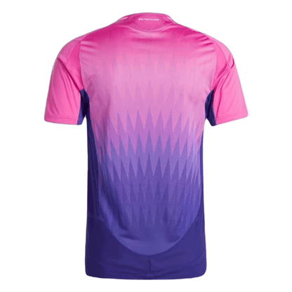 Męska wyjazdowa koszulka piłkarska Niemcy na Euro 2024 - Slim Fit - Topowe Koszulki Pilkarskie Sklep Internetowy