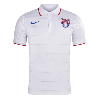 Męska Koszulka Retro Domowa USA 2014