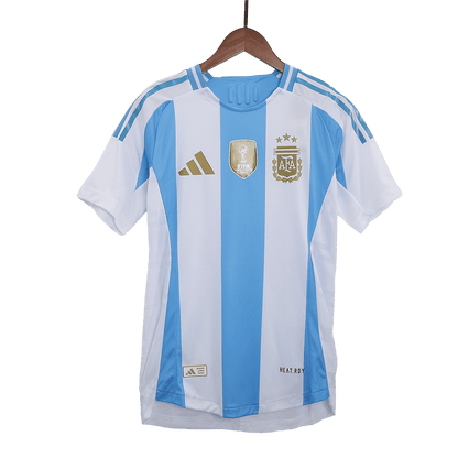 Męska Koszulka Domowa Argentyna Wersja Piłkarska 2024 - Slim Fit - Topowe Koszulki Pilkarskie Sklep Internetowy