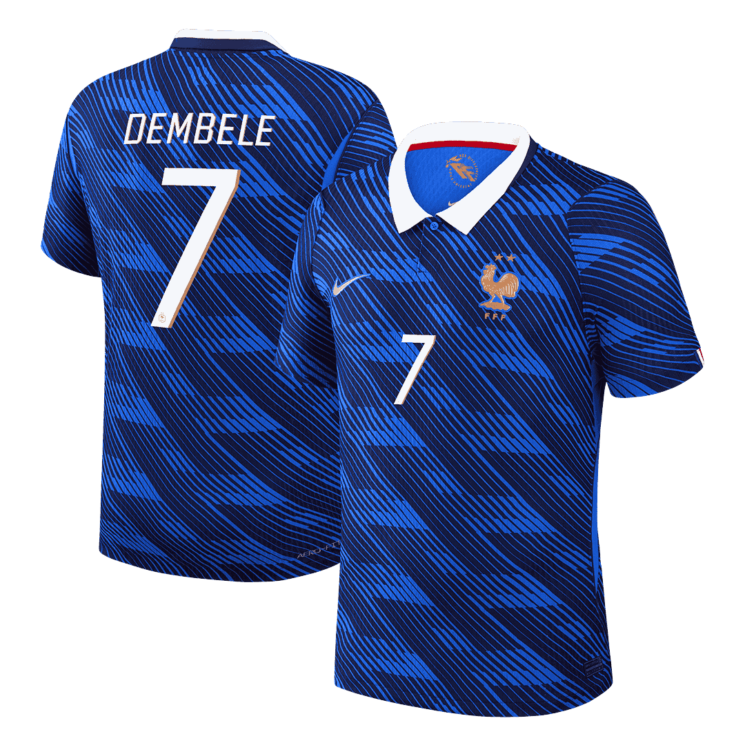 Męska koszulka Francji domowa DEMBELE #7 wersja zawodnicza – Mundial 2026