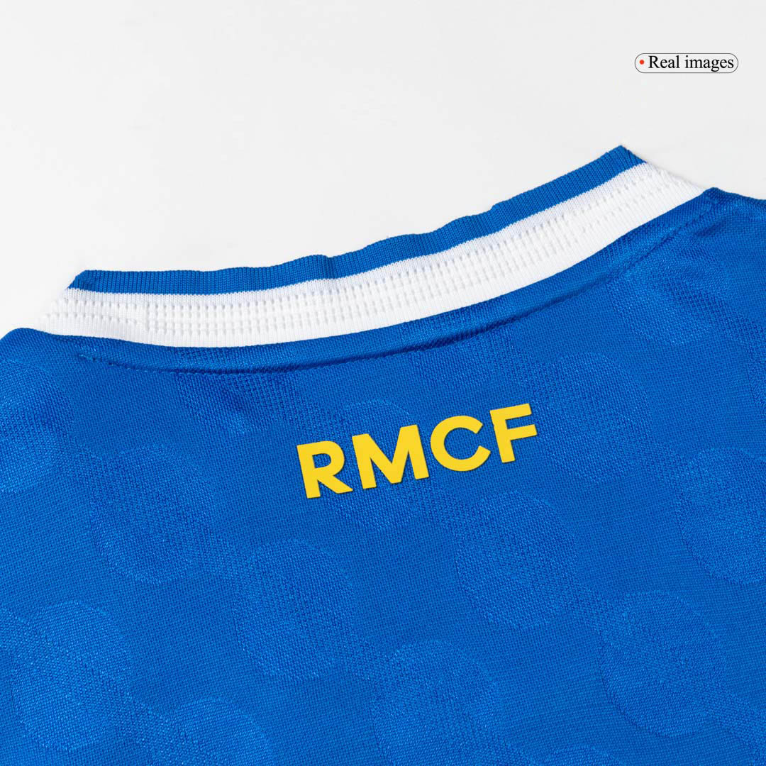 Męska Koszulka Trzecia Wyjazdowa Real Madrid CAMAVINGA #6 Wersja Piłkarska 2025/26 - Slim Fit
