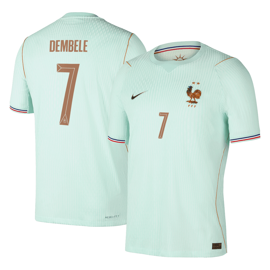 Męska koszulka Francji wyjazdowa DEMBELE #7 wersja zawodnicza – Mundial 2026
