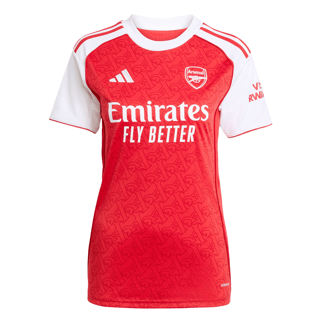 Damska Koszulka Domowa Arsenal 2025/26 - Topowe Koszulki Pilkarskie Sklep Internetowy