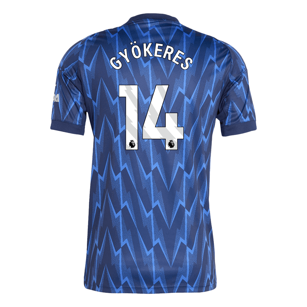 Męska Koszulka Wyjazdowa Arsenal GYÖKERES #14 2025/26
