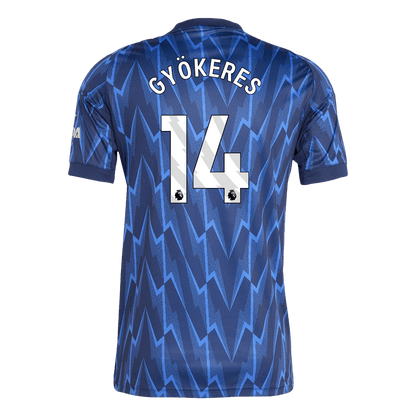 Męska Koszulka Wyjazdowa Arsenal GYÖKERES #14 2025/26