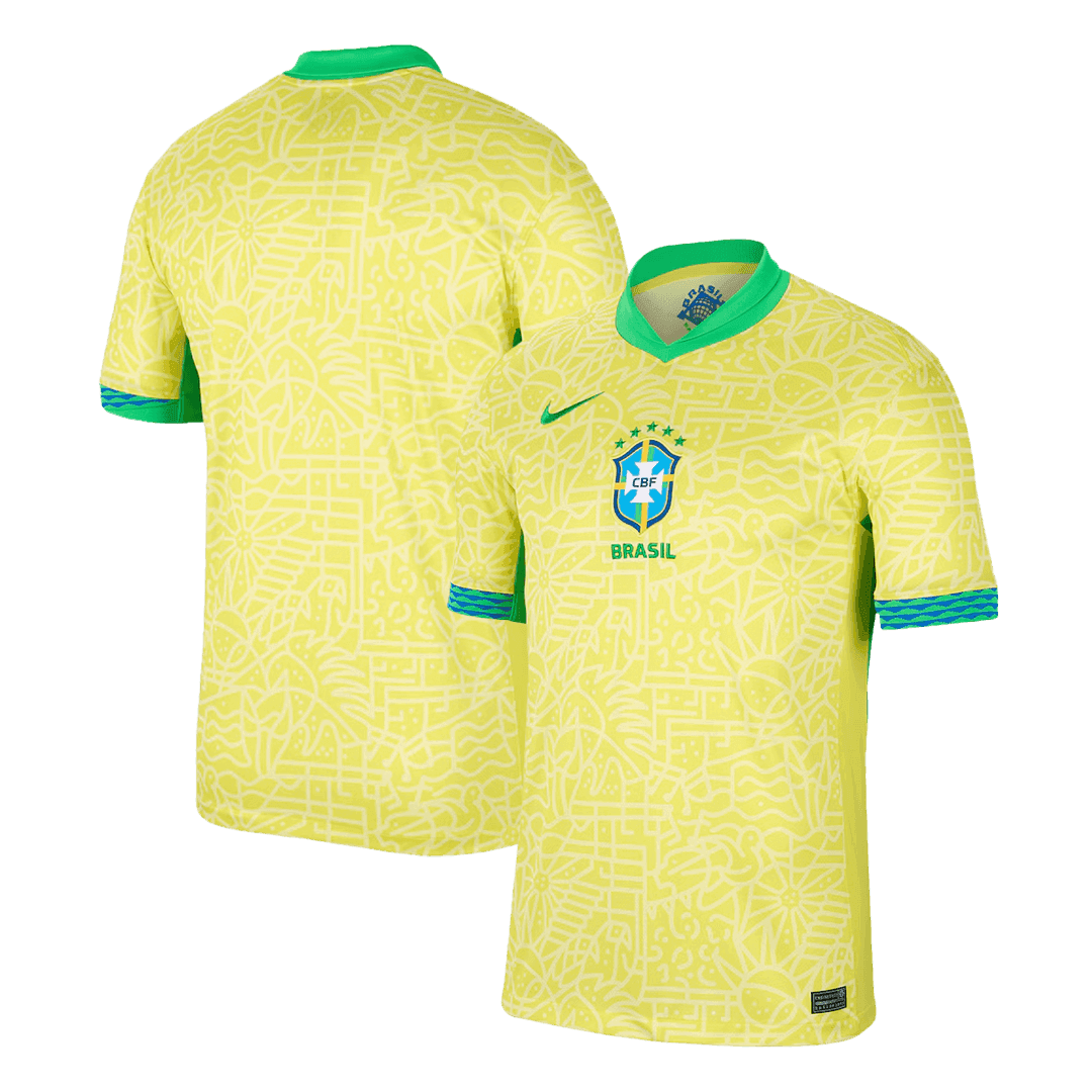 Koszulka domowa reprezentacji Brazylii Copa America 2024 - Topowe Koszulki Pilkarskie Sklep Internetowy
