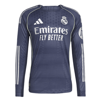 Męska Koszulka Wyjazdowa Real Madrid Wersja Piłkarska 2025/26 - Slim Fit