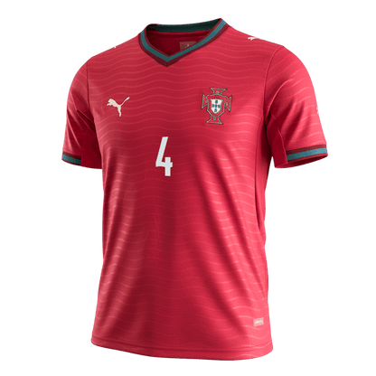 Męska koszulka Portugalii domowa RÚBEN DIAS #4 - Mundial 2026 [PREMIUM]