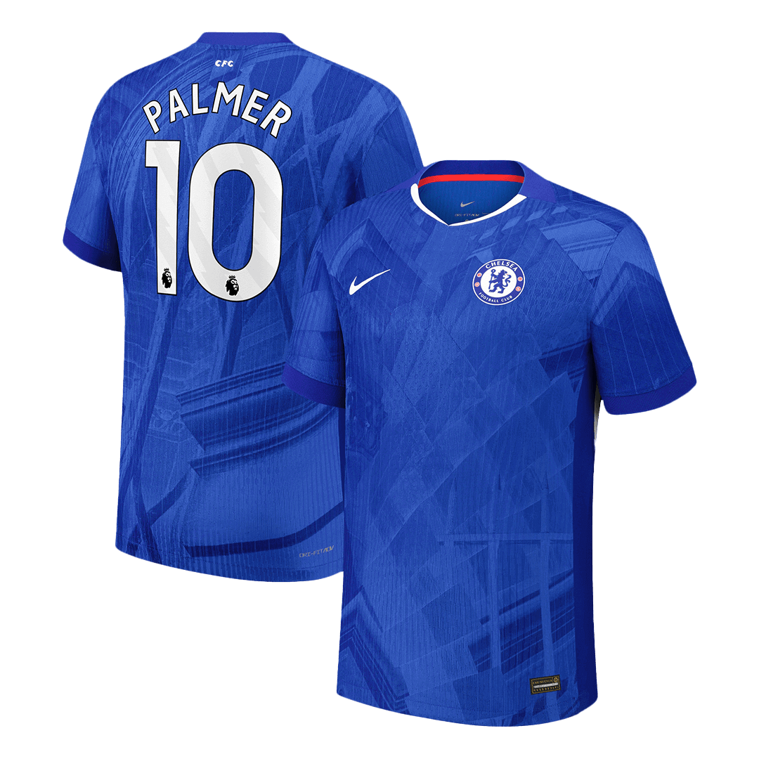 Męska Koszulka Domowa Chelsea PALMER #10 Wersja Piłkarska 2025/26 - Slim Fit