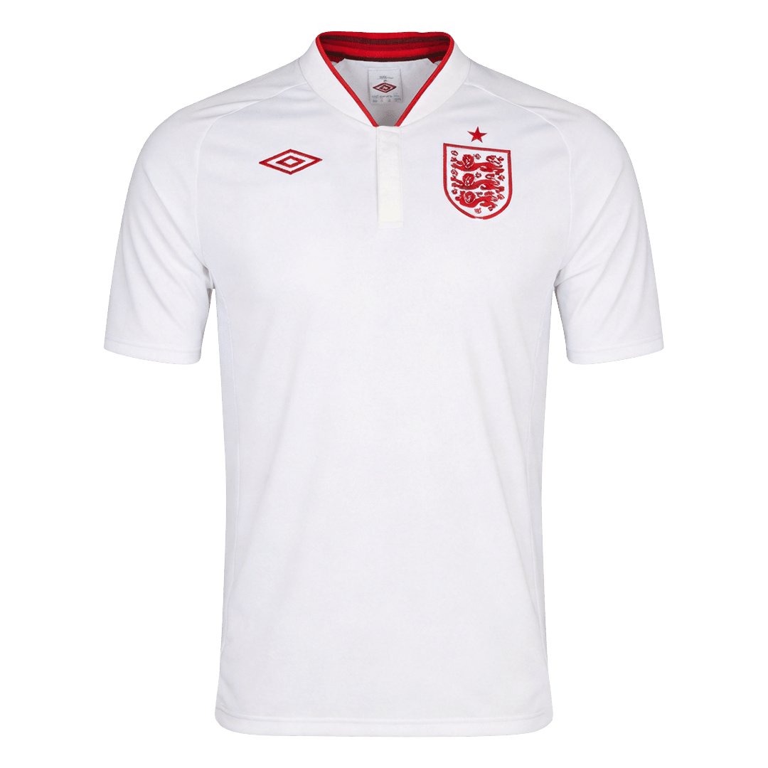 Męska Koszulka Retro Domowa England 2012