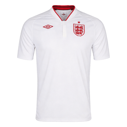 Męska Koszulka Retro Domowa England 2012