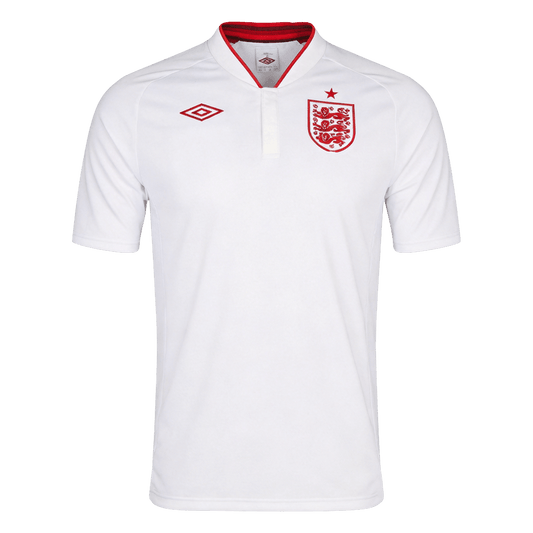 Męska Koszulka Retro Domowa England 2012