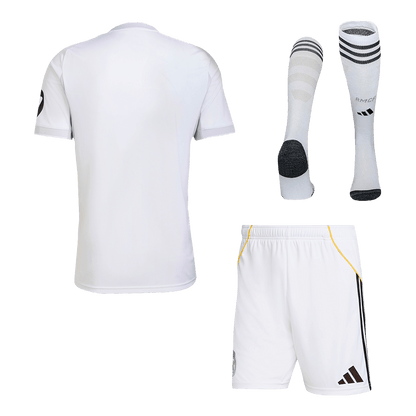 Męski Zestaw Domowa Real Madrid (Koszulka + Spodenki + Skarpety) 2025/26 [PREMIUM]