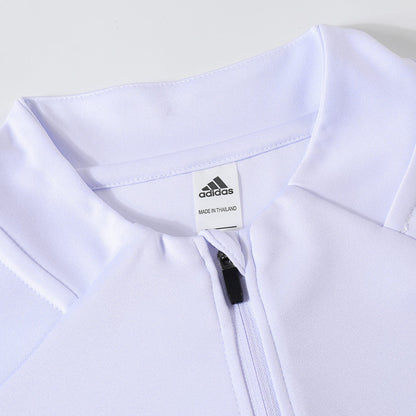 Juniorski Real Madrid Bluza z zamkiem Komplet Dresowy 2025/26