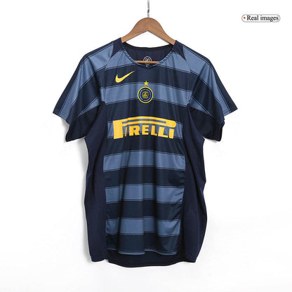 Męska koszulka piłkarska Retro 2004/05 Inter Mediolan Third Away - Topowe Koszulki Pilkarskie Sklep Internetowy