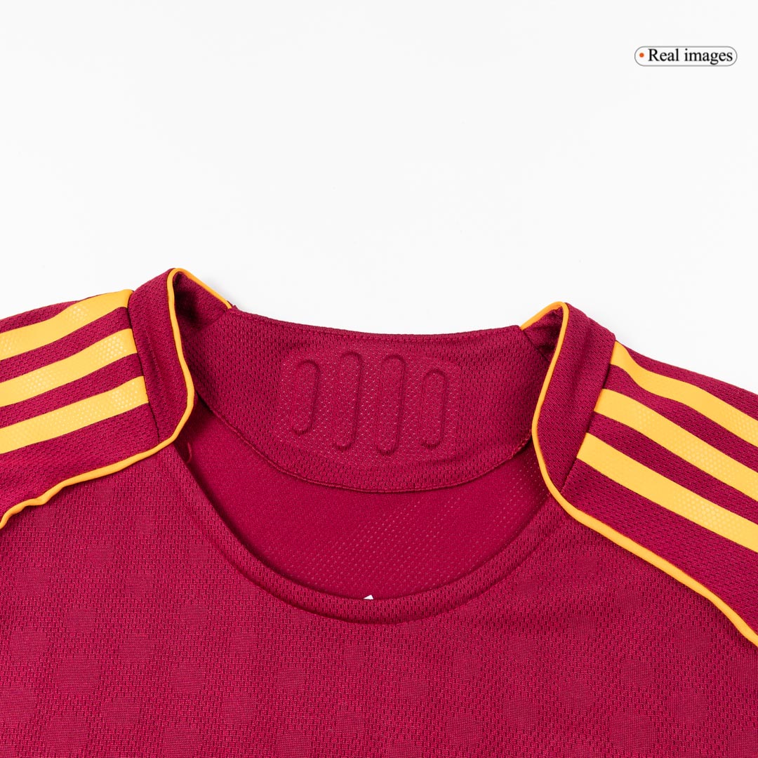 Męska Koszulka Domowa Roma Wersja Piłkarska 2025/26 - Slim Fit