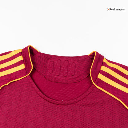 Męska Koszulka Domowa Roma Wersja Piłkarska 2025/26 - Slim Fit
