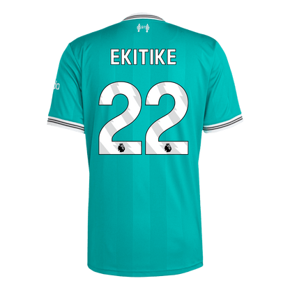 Męska Koszulka Trzecia Wyjazdowa Liverpool EKITIKE #22 2025/26
