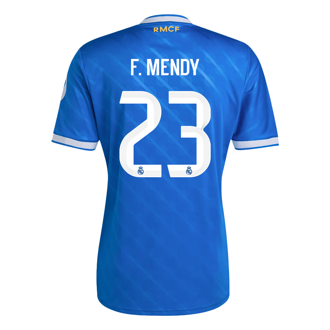 Męska Koszulka Trzecia Wyjazdowa Real Madrid F. MENDY #23 2025/26