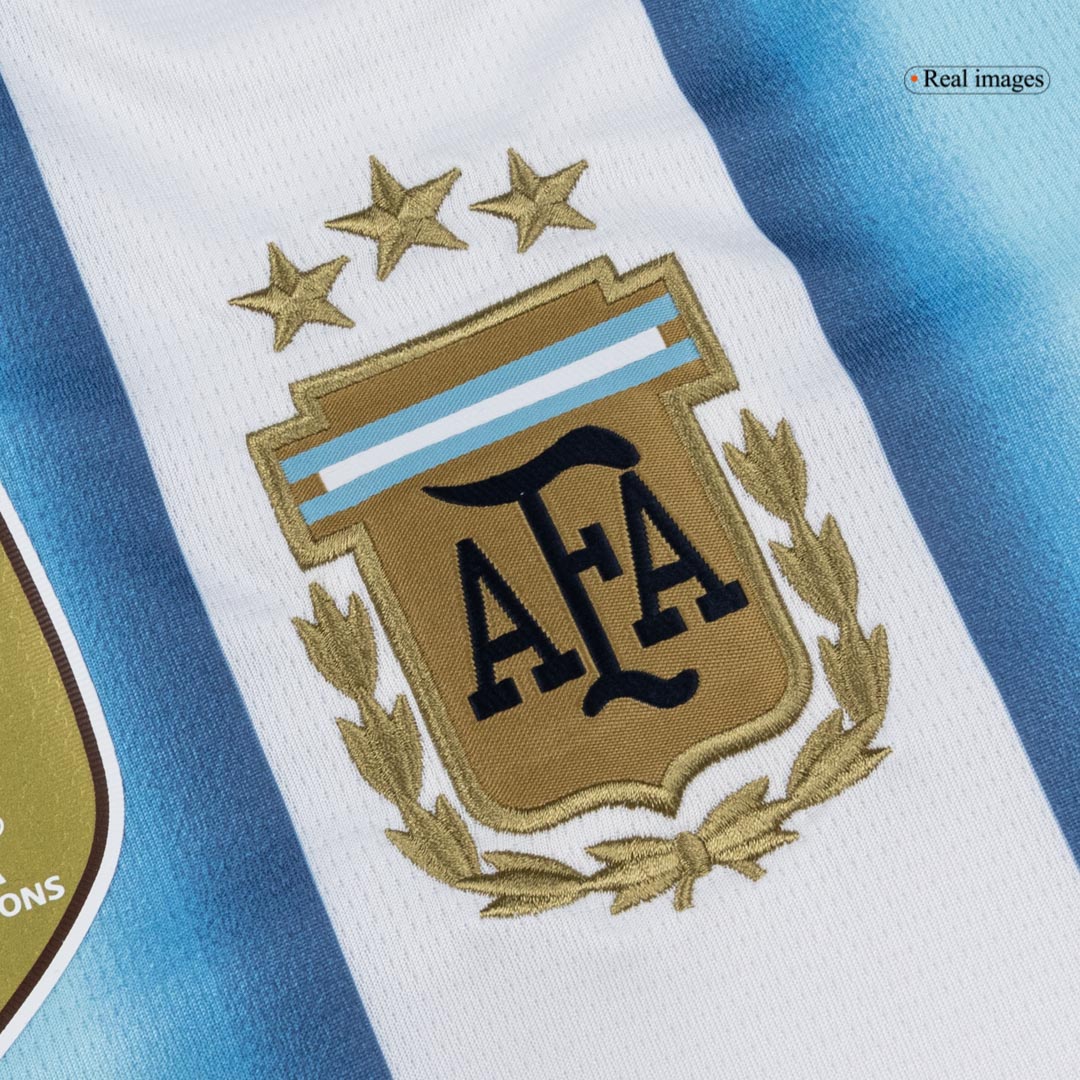 Męska koszulka Argentyny domowa E. FERNÁNDEZ #24 - Mundial 2026 [PREMIUM]