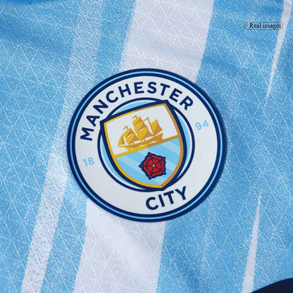 Męska Koszulka Domowa Manchester City REIJNDERS #4 Wersja Piłkarska 2025/26 - Slim Fit