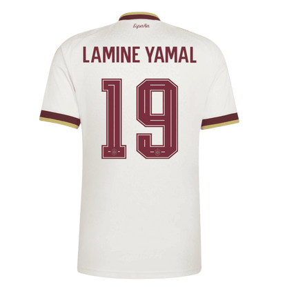 Męska koszulka Hiszpanii wyjazdowa LAMINE YAMAL #19 – Mundial 2026