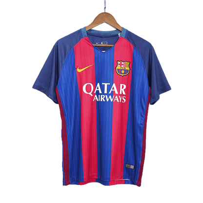 Koszulka Retro Domowa Barcelona 2016/17 - Topowe Koszulki Pilkarskie Sklep Internetowy