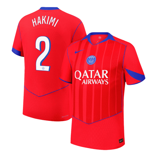 Męska Koszulka Trzecia Wyjazdowa PSG HAKIMI #2 Wersja Piłkarska 2025/26 - Slim Fit