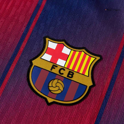 Męska Koszulka Domowa Barcelona LAMINE YAMAL #10 Wersja Piłkarska Kopa Trophy Edition 2025/26 - Slim Fit - Topowe Koszulki Pilkarskie Sklep Internetowy