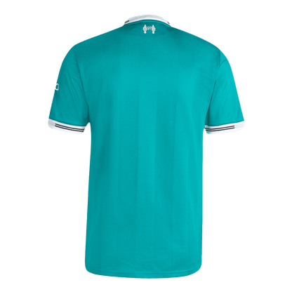 Męska Koszulka Trzecia Wyjazdowa Liverpool Wersja Piłkarska 2025/26 - Slim Fit - Topowe Koszulki Pilkarskie Sklep Internetowy