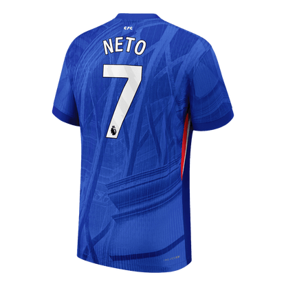 Męska Koszulka Domowa Chelsea NETO #7 Wersja Piłkarska 2025/26 - Slim Fit - Topowe Koszulki Pilkarskie Sklep Internetowy