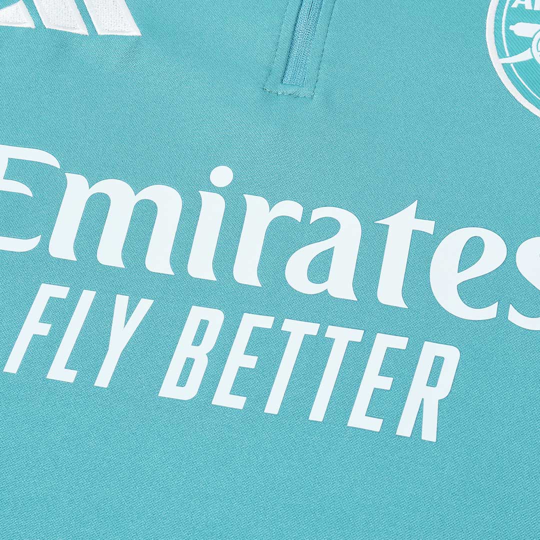 Juniorski Arsenal Bluza z zamkiem Komplet Dresowy 2025/26