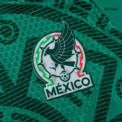 Męska Koszulka Domowa Mexico Raúl #9 Wersja Piłkarska World Cup 2026 - Slim Fit