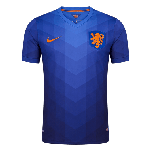 Męska Koszulka Retro Wyjazdowa Netherlands 20/14
