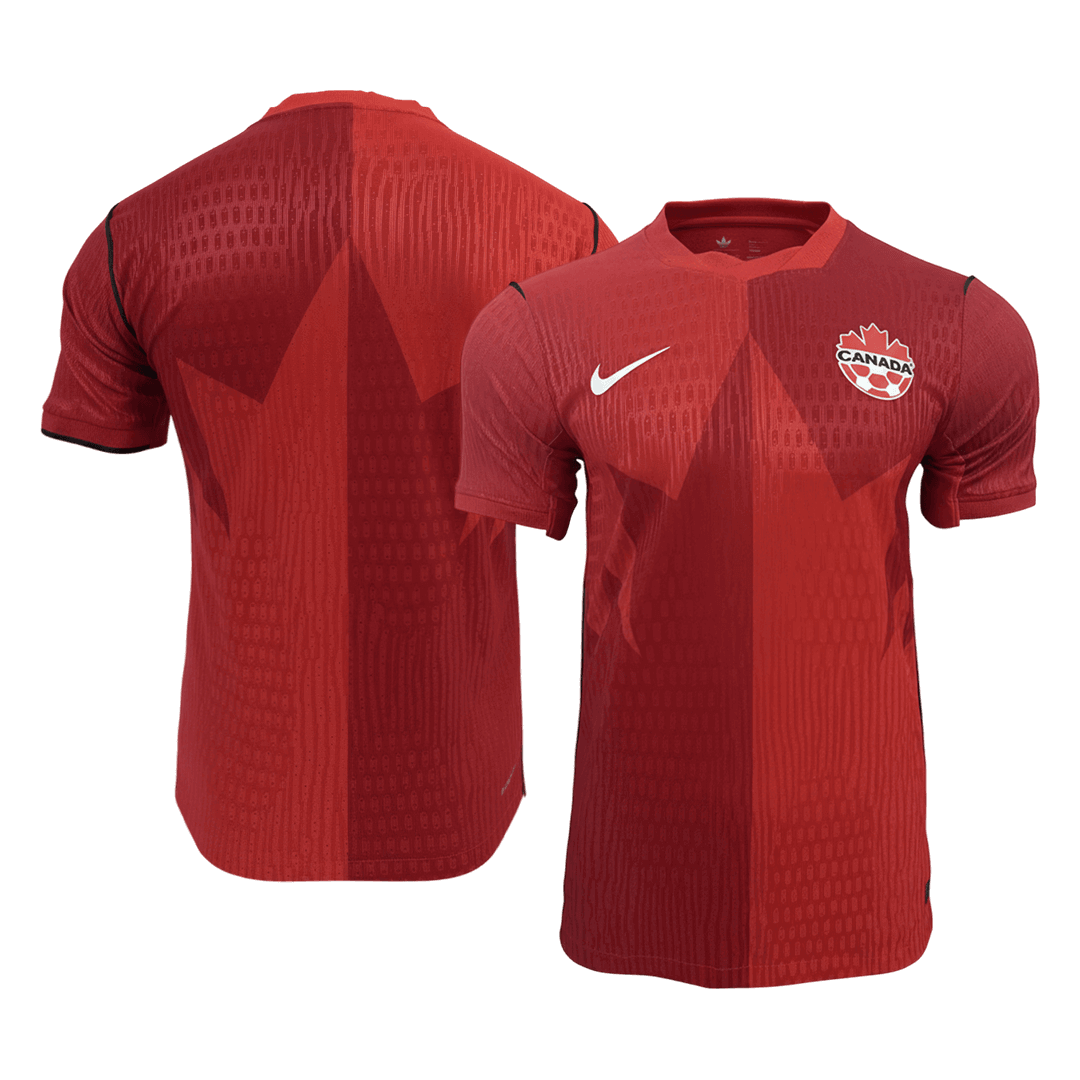 Męska koszulka Kanady domowa wersja zawodnicza – Mundial 2026