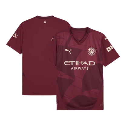 Trzecia wyjazdowa koszulka Manchester City 2024/25 - Topowe Koszulki Pilkarskie Sklep Internetowy