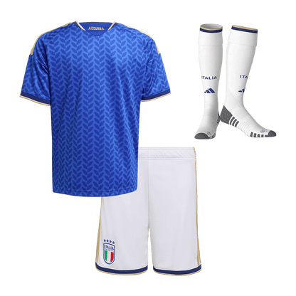 Dziecięcy Zestaw Domowa Italy (Koszulka + Spodenki + Skarpety) World Cup 2025/26