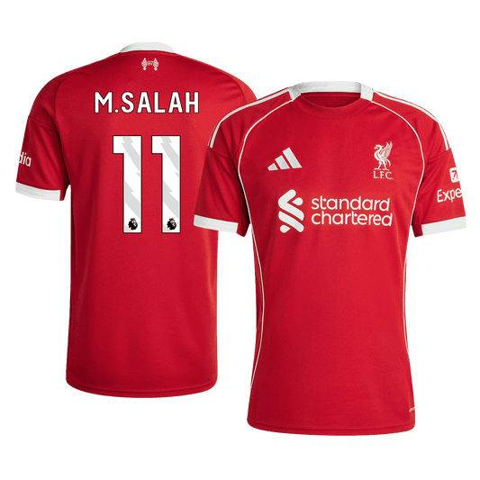 Męska Koszulka Domowa Liverpool M.SALAH #11 2025/26 - Topowe Koszulki Pilkarskie Sklep Internetowy