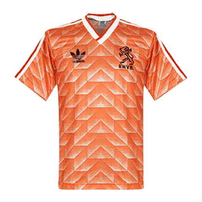 Męska Koszulka Retro Domowa Netherlands 1988