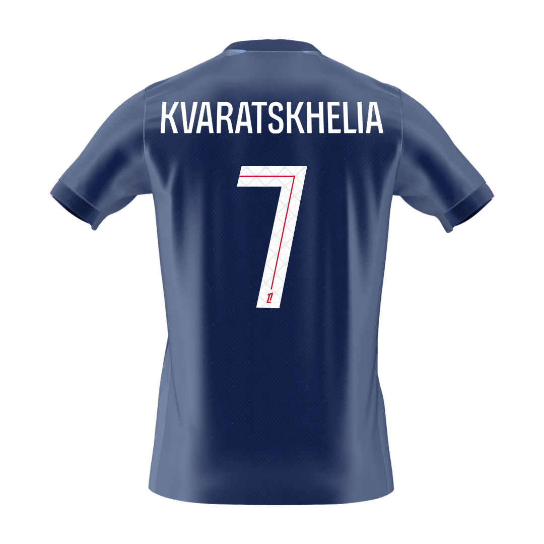Męska Koszulka Domowa PSG KVARATSKHELIA #7 2025/26 [PREMIUM]