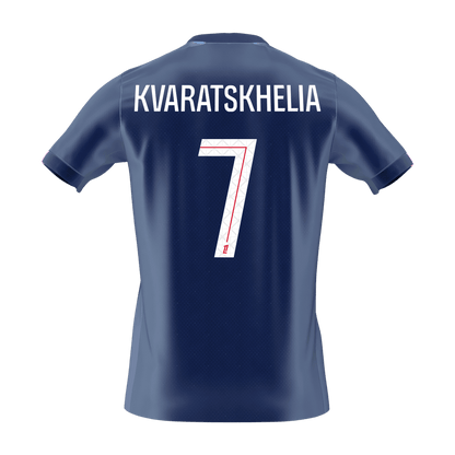 Męska Koszulka Domowa PSG KVARATSKHELIA #7 2025/26 [PREMIUM]