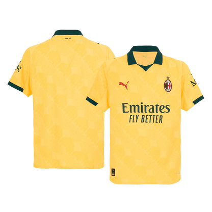 Męska Koszulka Trzecia Wyjazdowa AC Milan Wersja Piłkarska 2025/26 - Slim Fit - Topowe Koszulki Pilkarskie Sklep Internetowy