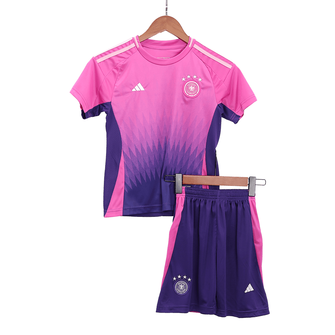 Dziecięca koszulka piłkarska Germany Euro Away (koszulka+spodenki+skarpety) 2024 - Topowe Koszulki Pilkarskie Sklep Internetowy