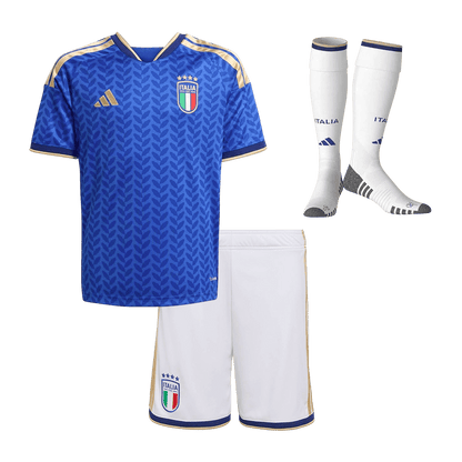 Dziecięcy Zestaw Domowa Italy (Koszulka + Spodenki + Skarpety) World Cup 2025/26