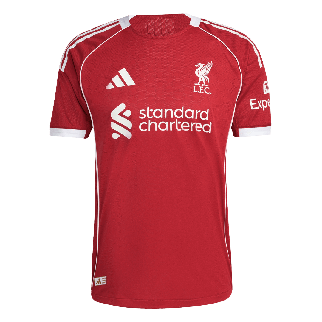 Męska Koszulka Domowa Liverpool GAKPO #18 Wersja Piłkarska 2025/26 - Slim Fit