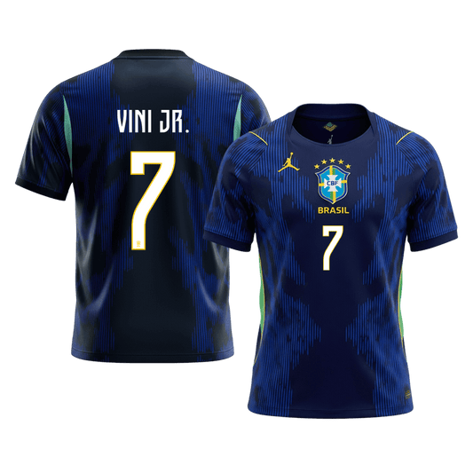 Męska koszulka Brazylii wyjazdowa VINI JR. #7 – Mundial 2026