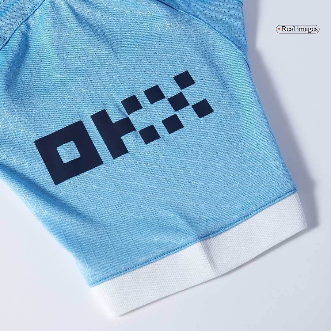 Męska Koszulka Domowa Manchester City FODEN #47 Wersja Piłkarska 2025/26 - Slim Fit - Topowe Koszulki Pilkarskie Sklep Internetowy